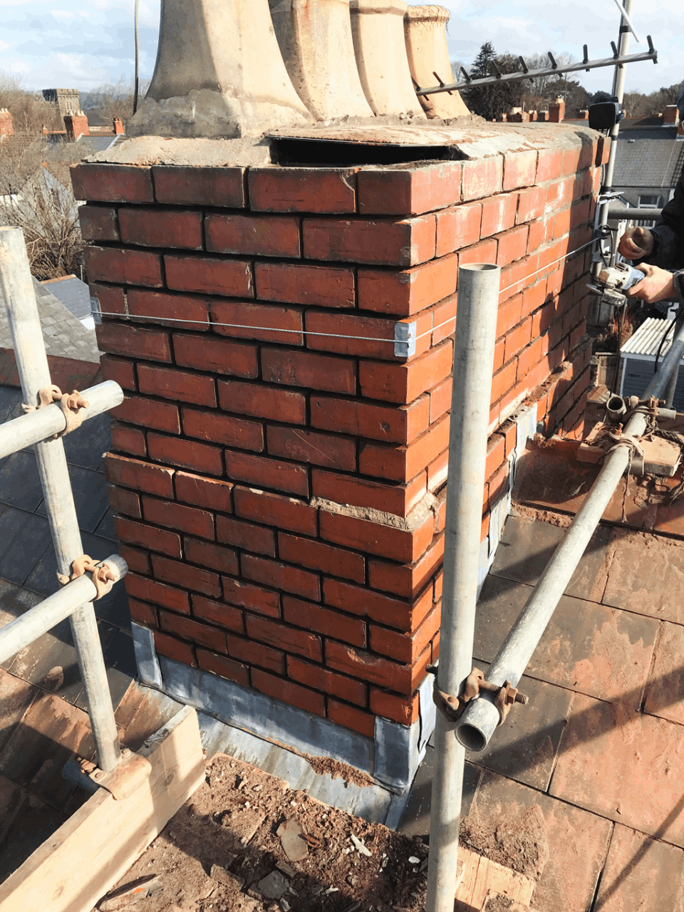 Cardiff Chimney Stacks - Recent Chimney Maintenance Works