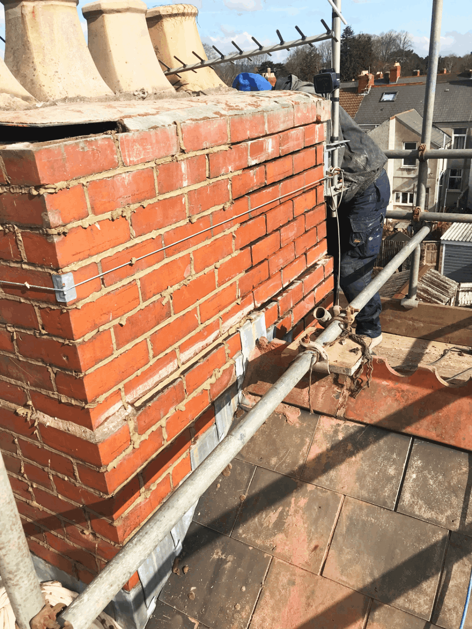 Cardiff Chimney Stacks - Recent Chimney Maintenance Works