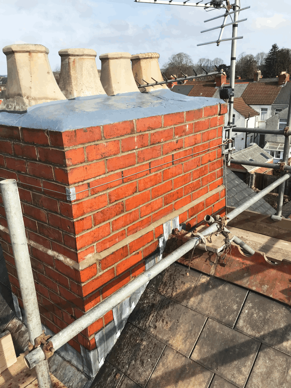 Cardiff Chimney Stacks - Recent Chimney Maintenance Works