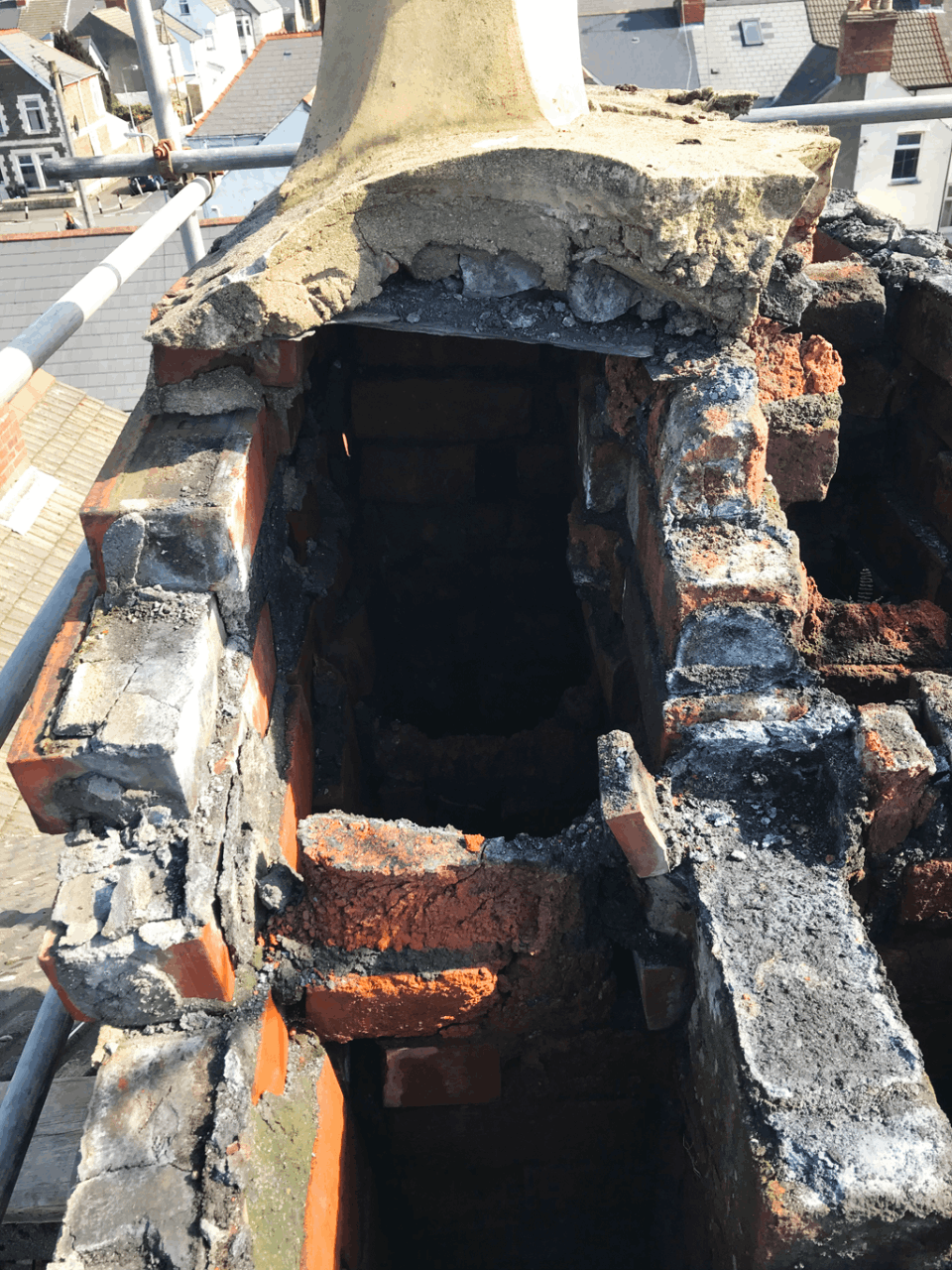 Cardiff Chimney Stacks - Recent Chimney Maintenance Works
